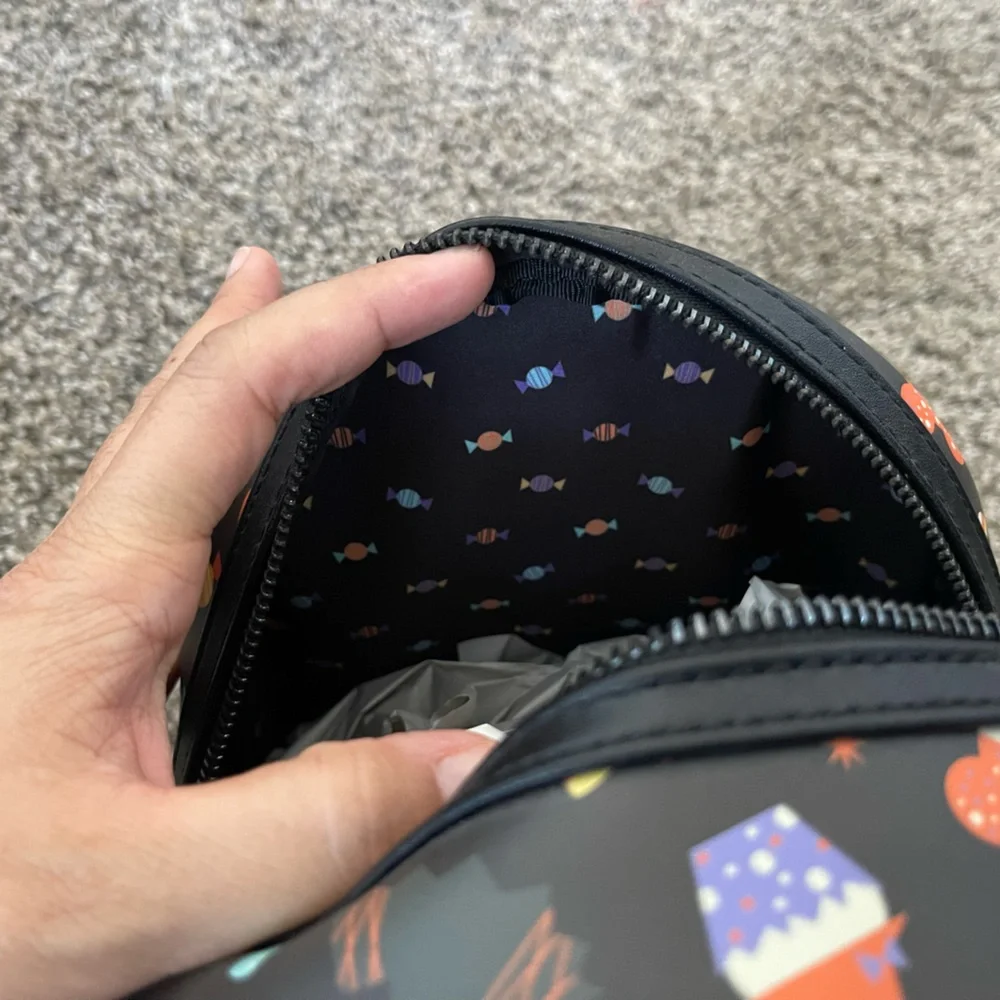 NWT Disney Parks Halloween 2020 Loungefly Mickey Tricks & Treats Snack Backpack